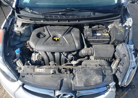 2013 Hyundai Elantra Gls from USA, damaged, VIN 5NPDH4AE7DH196149